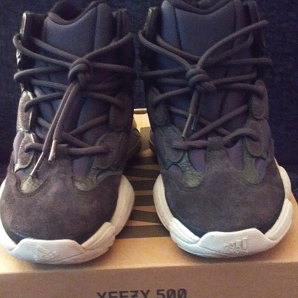 Men's adidas Yeezy 500 High Slate FW4968 Excellent - Picture 3 of 13